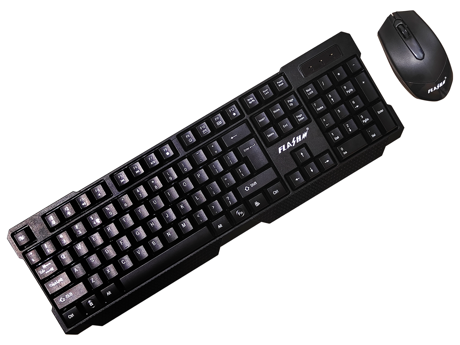FlashM 104-Key Wireless Keyboard